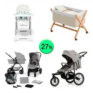 Palet de 14 productos de Bebé y cuidado personal sin revisar