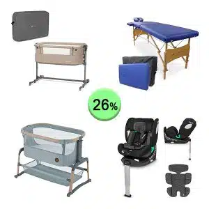 Pallet de 19 productos de Bebé y cuidado personal sin revisar