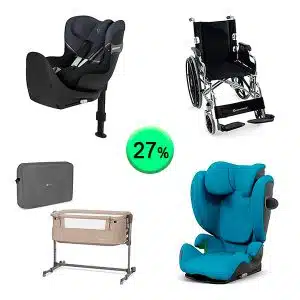Pallet de 16 productos de Bebé y cuidado personal sin revisar