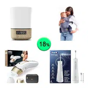 Caja de 29 productos de Bebé y Cuidado Personal sin revisar