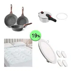 Caja de 22 artículos de Hogar sin revisar