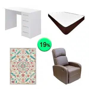 Pallet de 14 Muebles y Hogar Sin Revisar