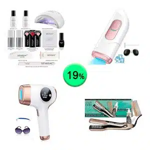 Caja de 66 productos de Belleza y cuidado personal sin revisar