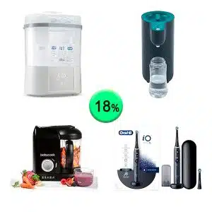 Caja de 23 productos de Bebé y Cuidado Personal sin revisar