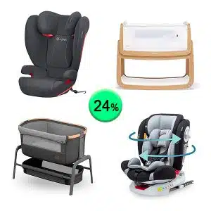 Palet de 24 productos de Bebé y cuidado personal sin revisar