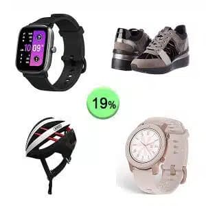 Caja de 39 productos de Ropa y Smartwatch Sin Revisar
