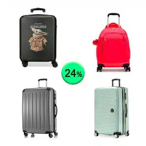Pallet de 25 Maletas y Deporte Sin Revisar