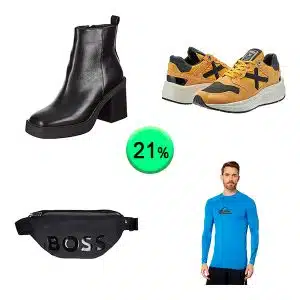 Caja de 36 artículos de Ropa y deporte sin revisar