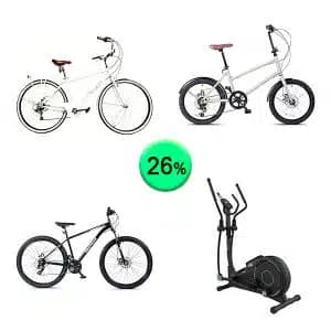 Pallet de 6 artículos de Deporte sin revisar