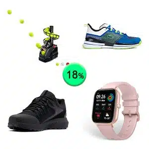 Caja de 41 artículos de Ropa y deporte sin revisar