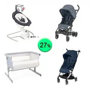 Pallet de 15 productos de Bebé y cuidado personal sin revisar