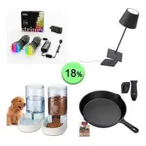 Caja de 19 artículos de Hogar sin revisar