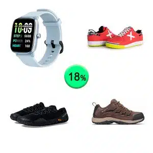 Caja de 29 productos de Ropa y deporte sin revisar
