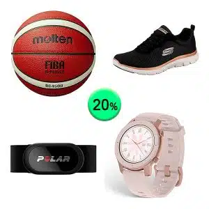 Caja de 43 productos de Ropa y deporte sin revisar