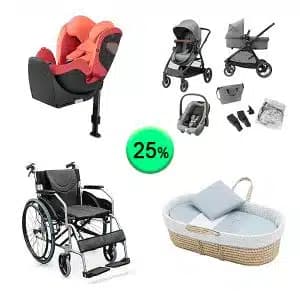 Pallet de 12 productos de Bebé y cuidado personal sin revisar