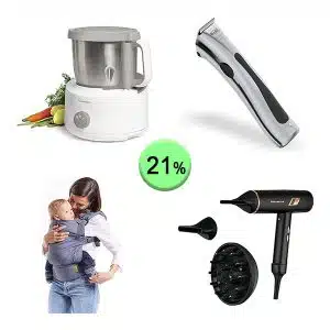 Caja de 32 productos de Bebé y Cuidado Personal sin revisar