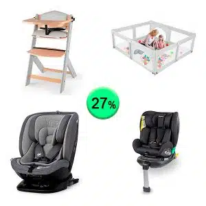 Pallet de 17 productos de Bebé y cuidado personal sin revisar