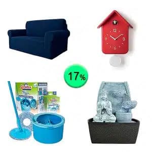 Caja de 24 artículos de Hogar sin revisar