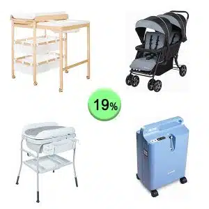 Pallet de 8 productos de Bebé y cuidado personal sin revisar