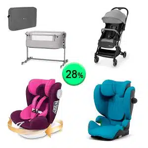 Pallet de 18 productos de Bebé y cuidado personal sin revisar
