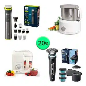 Caja de 20 productos de Bebé y Cuidado Personal sin revisar