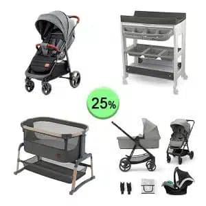 Pallet de 15 productos de Bebé y cuidado personal sin revisar