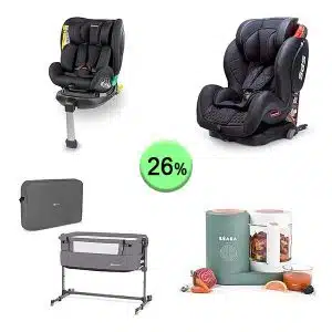 Pallet de 18 productos de Bebé y cuidado personal sin revisar