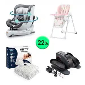 Pallet de 13 productos de Bebé y Cuidado Personal Sin Revisar