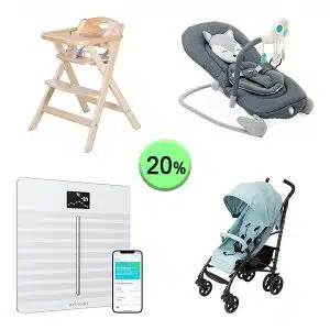 Pallet de 23 productos de Bebé y cuidado personal sin revisar