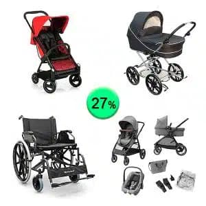Pallet de 7 productos de Bebé y cuidado personal sin revisar