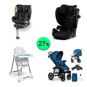 Pallet de 18 productos de Bebé y cuidado personal sin revisar