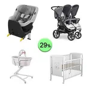 Pallet de 8 productos de Bebé y cuidado personal sin revisar