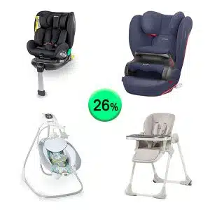 Palet de 20 productos de Bebé y cuidado personal sin revisar