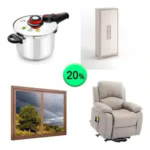 Pallet de 18 Muebles y Hogar Sin Revisar
