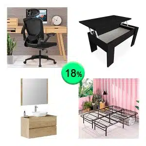 Palet de 16 Muebles y Hogar Sin Revisar