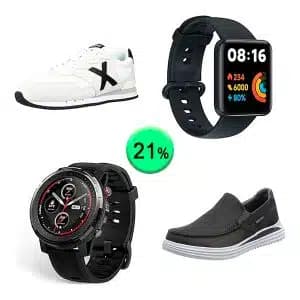 Caja de 33 productos de Ropa y Smartwatch Sin Revisar