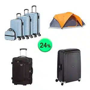 Pallet de 38 Maletas y Deporte Sin Revisar