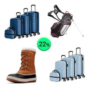 Pallet de 31 Maletas y Deporte Sin Revisar