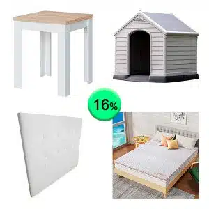 Pallet de 16 Muebles y Hogar Sin Revisar