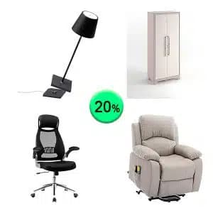 Pallet de 15 Muebles y Hogar Sin Revisar