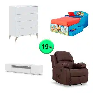 Pallet de 15 Muebles y Hogar Sin Revisar