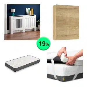 Pallet de 19 Muebles y Hogar Sin Revisar