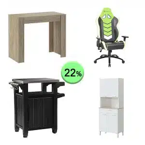 Pallet de 12 Muebles y Hogar Sin Revisar