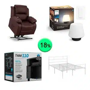 Pallet de 9 Muebles y Hogar Sin Revisar