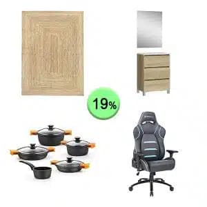 Pallet de 18 Muebles y Hogar Sin Revisar