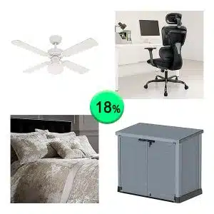 Pallet de 17 Muebles y Hogar Sin Revisar