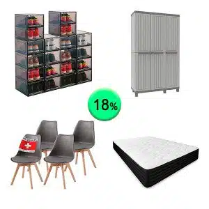 Pallet de 17 Muebles y Hogar Sin Revisar