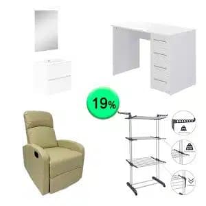 Pallet de 14 Muebles y Hogar Sin Revisar