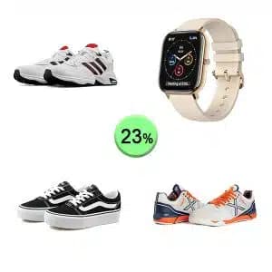 Caja de 30 artículos de Ropa y deporte sin revisar