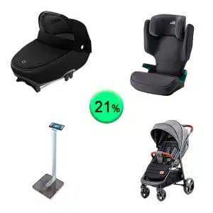 Pallet de 13 productos de Bebé y Cuidado Personal Sin Revisar